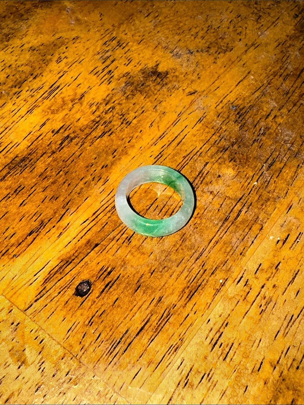 Size 7 jade ring